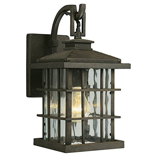 Townsend Outdoor Downlight, 7-Inch by 13-Inch, Statuary Bronze