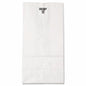 #12 Paper Grocery Bag, 40lb White, Standard 7 1/16 x 4 1/2 x 13 3/4, 500 bags