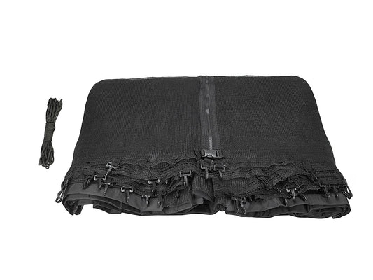 14' Replacement Trampoline Safety Net Fits 14' Round Frames Using 6 Curved Pole