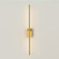 Stiner 23.6 in. 1-Light Modern Gold Linear Rotatable Integrated LED 3000K Warm Light Bathroom Vanity Light