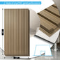 48" x 24" PVC Ceiling Tile,Slat Design 3D Wall Panels,Covers 96 sq.ft. (Set of 12)
