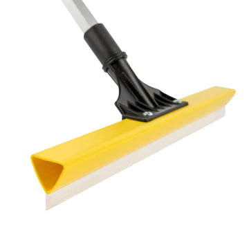 Nour 18" Notched Coating Squeegee w/ Straight Blade