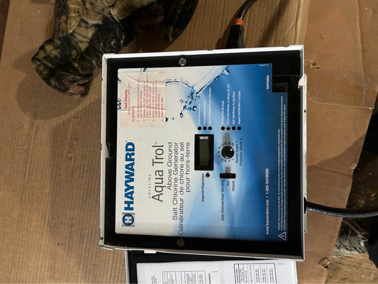Used hayward aqua trol above ground salt chlorine generator control unit only