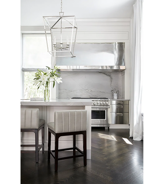 Set of 2 4 Light Diran Lantern Square Pendant