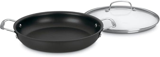 New Cuisinart Chef's Classic™ Nonstick Classic Hard Anodized 12" Everyday Pan w/Medium Dome Cover