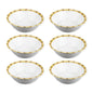 New Bamboo design, 7 1/2" Melamine Bowl S6 (Set of 6)