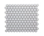 Retro 1" Hexagon Porcelain Tile, Matte Finished Floor & Wall Tile - 9.19 Square Feet Per Carton