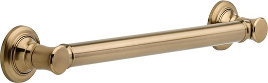 New Delta Faucet 41618-CZ Traditional Decorative ADA Grab Bar, 18-Inch, Champagne Bronze