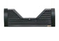 New Custom Flow V-EL25 Tailgate Elite Flo Thru V-Shaped Louvered