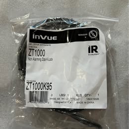 Invue zt1000 NON-ALARMING ZIPS K LOCK