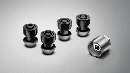 Black Locking And Wheel Nut Kit - Land-Rover (VPLCW0141)