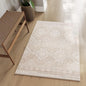 SONGMICS Area Rug, 3x5 ft Boho Style, Cappuccino Beige