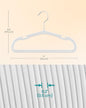 White Baby Clothers Hangers 10 Pack