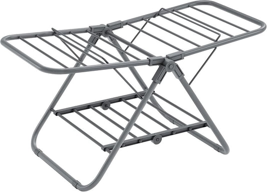 Clothes Drying Rack, Laundry Rack, Free-Standing Indoor Airer, 17.3 x 39.8 x 19.7 Inches