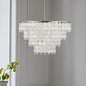 Ikraan 4 Light Dimmable Tiered Chandelier