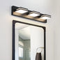 Modern Dimmable LED Vanity Lights for Mirror Black
